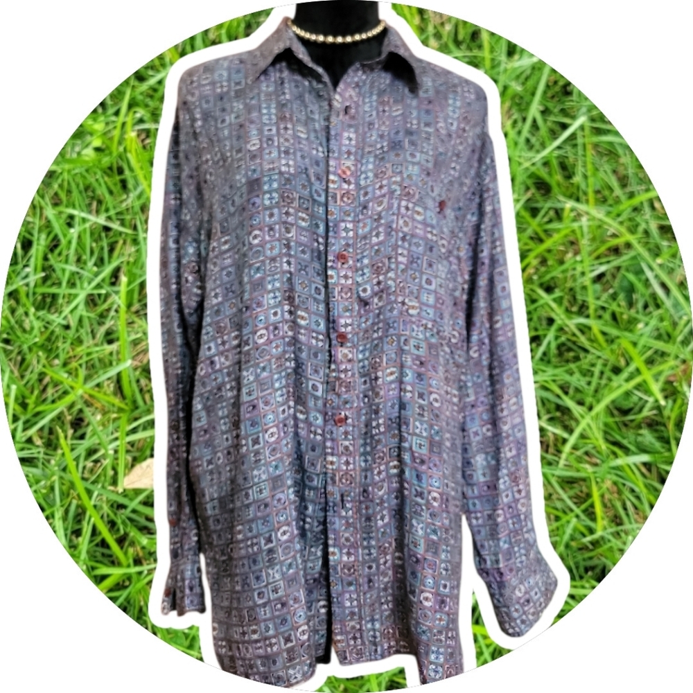 Silk Oleg Cassini Top